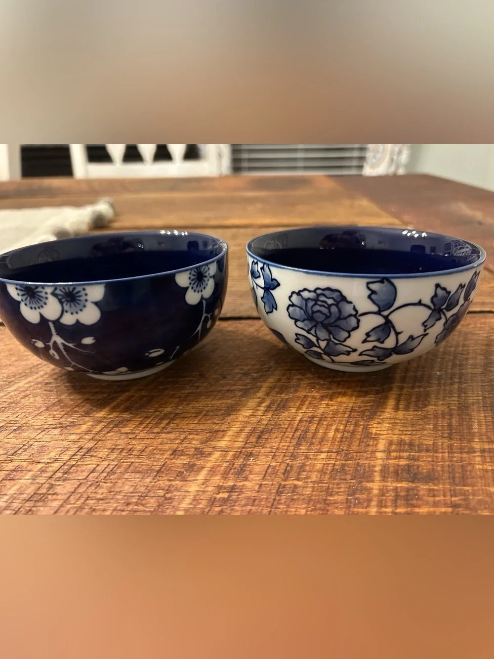 Williams Sonoma Japanese Garden fruit/dessert bowls 4.75” - set of 2